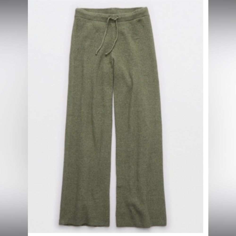 Aerie Cozyup Waffle Skater Pant